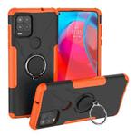For Motorola Moto G Stylus 5G Armor Bear Shockproof PC + TPU Protective Case with Ring Holder(Orange)