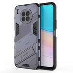 For Huawei nova 8i Foreign Version Punk Armor 2 in 1 PC + TPU Shockproof Case with Invisible Holder(Grey)