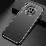 For Huawei Mate 30 Pro Cool Frosted Metal TPU Shockproof Case(Black)