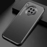 For Huawei Mate 30 Cool Frosted Metal TPU Shockproof Case(Black)