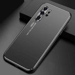 For Huawei P30 Pro Cool Frosted Metal TPU Shockproof Case(Black)