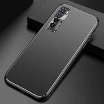 For Huawei nova 7 Cool Frosted Metal TPU Shockproof Case(Black)