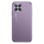 For Huawei nova 8 SE Cool Frosted Metal TPU Shockproof Case(Purple)