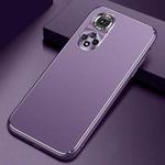 For Honor 50 Cool Frosted Metal TPU Shockproof Case(Purple)