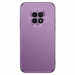 For Honor X20 SE Cool Frosted Metal TPU Shockproof Case(Purple)