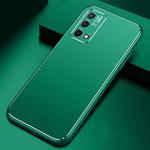 For OPPO K9 Cool Frosted Metal TPU Shockproof Case(Green)
