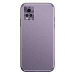 For vivo S7 Cool Frosted Metal TPU Shockproof Case(Purple)