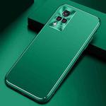 For vivo S9 Cool Frosted Metal TPU Shockproof Case(Green)