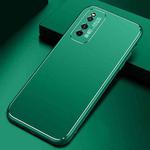 For vivo iQOO Z1 / Neo3 5G Cool Frosted Metal TPU Shockproof Case(Green)
