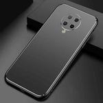 For Xiaomi Redmi K30 Pro Cool Frosted Metal TPU Shockproof Case(Black)