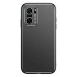 For Xiaomi Redmi K40 Pro / K40 Cool Frosted Metal TPU Shockproof Case(Black)