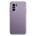 For Xiaomi Redmi K40 Pro / K40 Cool Frosted Metal TPU Shockproof Case(Purple)