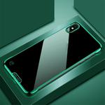 For iPhone XR SULADA Borderless Plated PC Protective Case(Green)