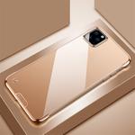 For iPhone 11 Pro SULADA Borderless Plated PC Protective Case(Gold)