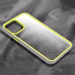 X-level Contrast Color Design Shockproof PC Protective Case For iPhone 13 mini(Yellow)