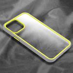 X-level Contrast Color Design Shockproof PC Protective Case For iPhone 13(Yellow)