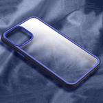 X-level Contrast Color Design Shockproof PC Protective Case For iPhone 13 Pro(Blue)