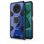 For Honor X20 Space PC+TPU Shockproof Case with Ring Holder(Blue)