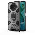 For Honor X20 Space PC+TPU Shockproof Case with Ring Holder(Grey)