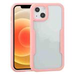 For iPhone 13 Acrylic + TPU 360 Degrees Full Coverage Shockproof Protective Case(Pink)