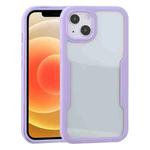 For iPhone 13 Acrylic + TPU 360 Degrees Full Coverage Shockproof Protective Case(Purple)