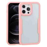 For iPhone 13 Pro Acrylic + TPU 360 Degrees Full Coverage Shockproof Protective Case (Pink)