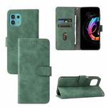 Solid Color Skin Feel Magnetic Buckle Horizontal Flip Calf Texture PU Leather Case with Holder & Card Slots & Wallet For Motorola Edge 20 Lite(Green)