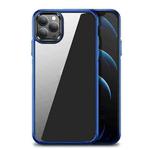 For iPhone 13 Pro Max X-level Ice Crystal Shockproof TPU + PC Protective Case (Blue)