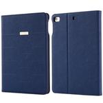 For iPad Mini 2019 & 4 GEBEI PU+TPU Horizontal Flip Protective Case with Holder & Card Slots(Royal Blue)