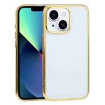 For iPhone 13 mini Ultra-thin Electroplating TPU Protective Case (Gold)