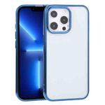 For iPhone 13 Pro Ultra-thin Electroplating TPU Protective Case (Blue)