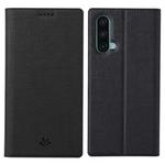 For OnePlus Nord CE 5G ViLi DMX Series Shockproof TPU + PU Leather Magnetic Attraction Horizontal Flip Case with Card Slot & Holder(Black)