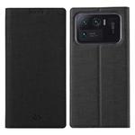 For Xiaomi Mi 11 Ultra ViLi DMX Series Shockproof TPU + PU Leather Magnetic Attraction Horizontal Flip Case with Card Slot & Holder(Black)
