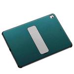 Plain Leather Texture Magnetic Buckle Shockproof Protective Case with Invisible Holder For iPad 10.2 2021 / 2020 / 2019 2020/2019(Green)