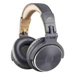 OneOdio Pro-10 Head-mounted Noise Reduction Wired Headphone with Microphone, Color:Grey Khaki
