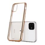 For iPhone 11 GEBEI Plating TPU Shockproof Protective Case(Gold)