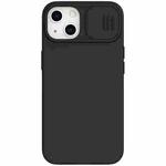 For iPhone 13 NILLKIN CamShield Liquid Silicone + PC Full Coverage Case(Black)