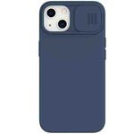 NILLKIN CamShield Liquid Silicone + PC Full Coverage Case For iPhone 13(Blue)