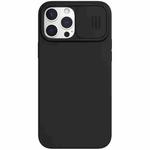 For iPhone 13 Pro NILLKIN CamShield Liquid Silicone + PC Full Coverage Case (Black)