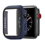 Shockproof PC+Tempered Glass Protective Case with Packed Carton For Apple Watch Series 3 & 2 & 1 42mm(Midnight Blue)
