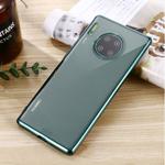 For Huawei Mate 30 Pro GEBEI Plating TPU Shockproof Protective Case(Dark Green)