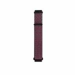 For Samsung Galaxy Watch4 Classic/Watch4 Nylon Loop Watch Band(Ripe Berry)