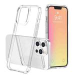 For iPhone 13 Pro Max Sound Coversion Shockproof Acrylic Protective Case (Transparent)