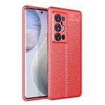 For vivo X70 Pro+ Litchi Texture TPU Shockproof Case(Red)