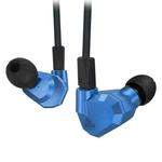 KZ ZS5 Standard Version 3.5mm Hanging Ear Sports Design In-Ear Style Wired Earphone, Cable Length: 1.2m(Blue)