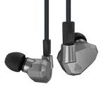 KZ ZS5 Standard Version 3.5mm Hanging Ear Sports Design In-Ear Style Wired Earphone, Cable Length: 1.2m(Grey)
