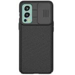 For OnePlus Nord 2 5G NILLKIN Black Mirror Series PC Camshield Full Coverage Dust-proof Scratch Resistant Phone Case(Black)