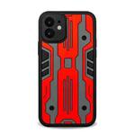 For iPhone 12 Pro Armor Matte PC + TPU Shockproof Case(Red)