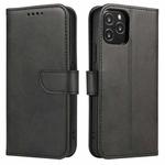 For iPhone 13 Pro Calf Texture Buckle Horizontal Flip Leather Case with Holder & Card Slots & Wallet (Black)