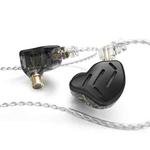 KZ ZAX 16-unit Ring Iron Sport Gaming In-ear Wired Earphone, Standard Version(Black)